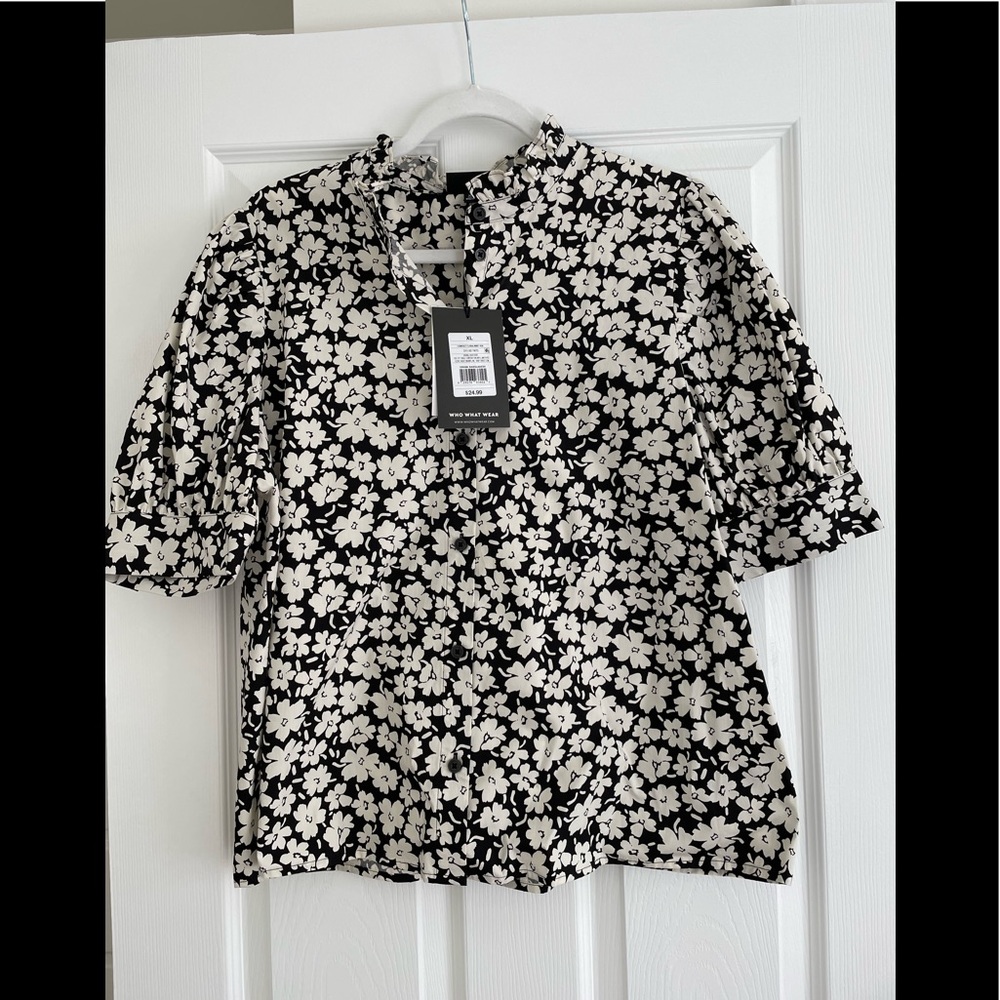 WHO WHAT WEAR Blouse